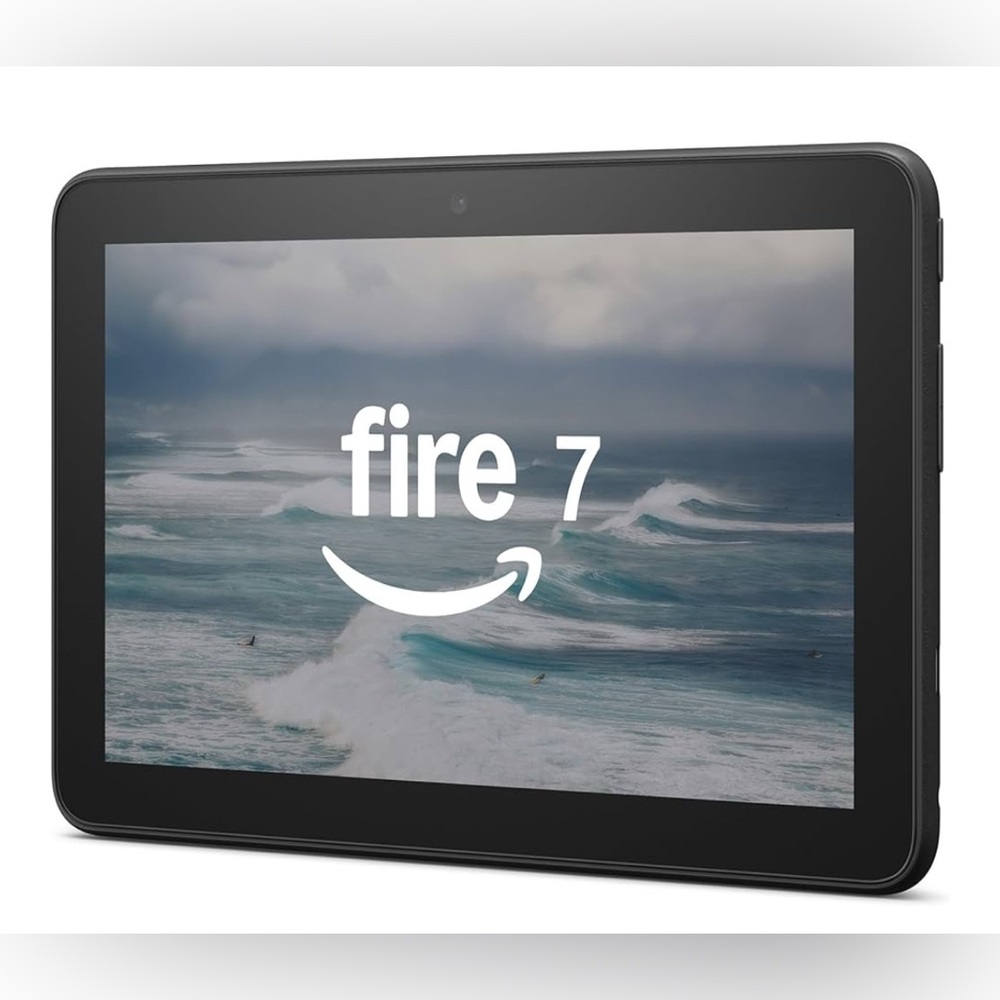 Amazon Fire 7 Black Tablet Compact Design